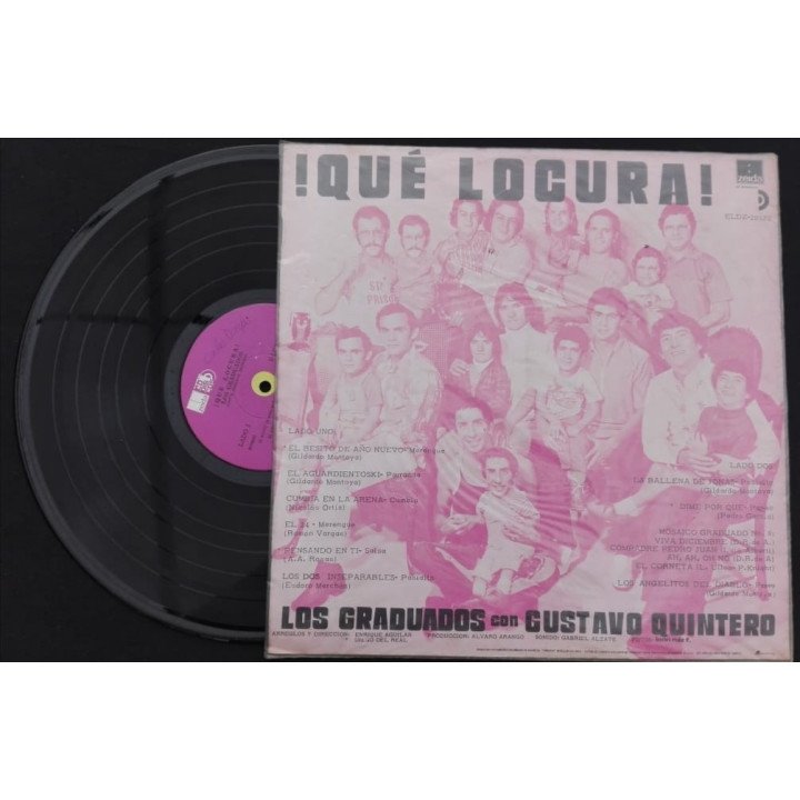Los Graduados Que Locura - Colombia reverso