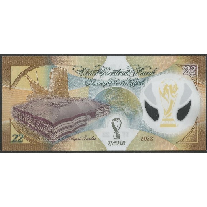 Qatar 22 Ryal 2022 P39
