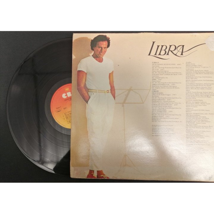Julio Iglesias Libra - España reverso