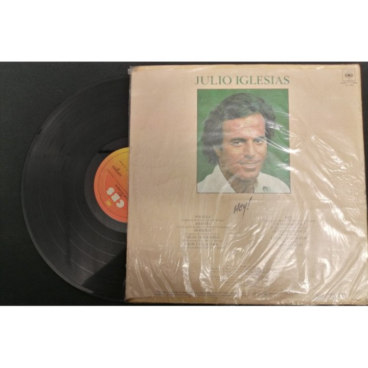 Julio Iglesias Hey! - Colombia reverso