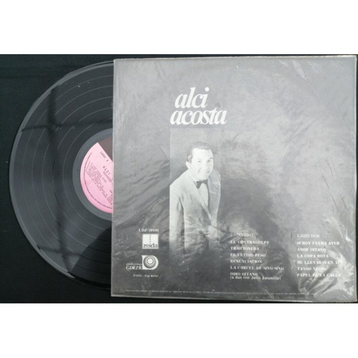 Alci Acosta Grandes Exitos - Colombia reverso