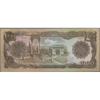 Afganistan 1.000 Afganis de 1991 P61c