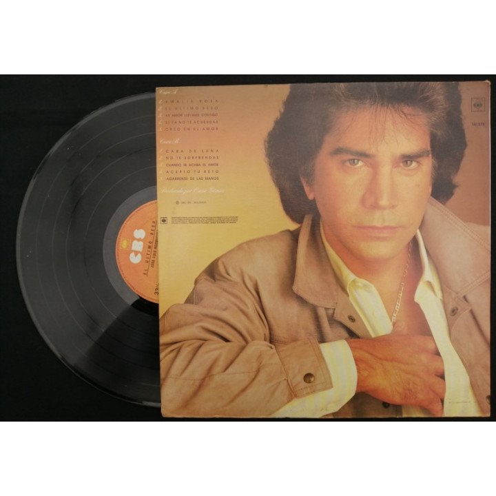 Jose Luis Rodriguez El Ultimo Beso - Colombia reverso