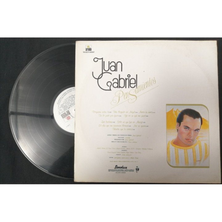Juan Gabriel Pensamientos - Colombia reverso