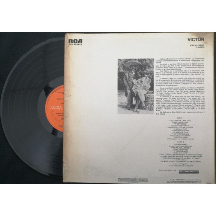 Jose Alfredo Y Alicia - Colombia reverso