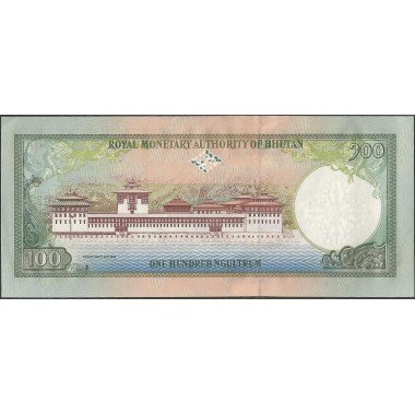 Bhutan, 100 Ngultrum ND2000 P25