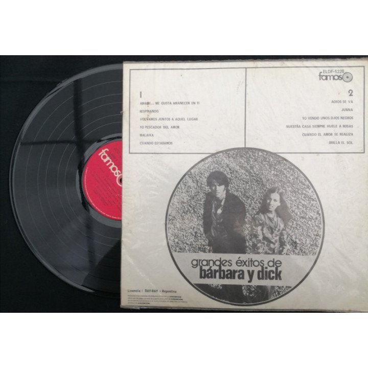 Barbara & Dick Grandes Exitos - Colombia reverso