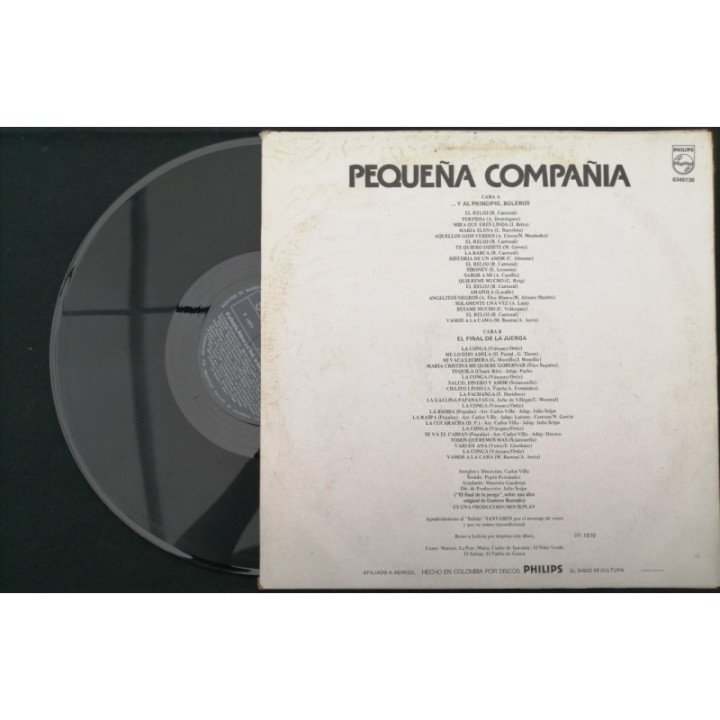 La Pequeña Compañia La Juerga - Colombia reverso