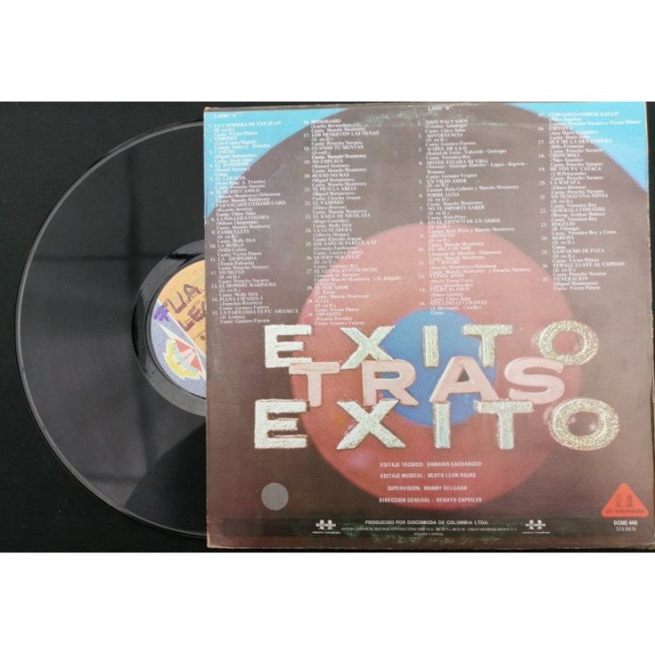 Los Melodicos Exito Tras Exito - Colombia reverso