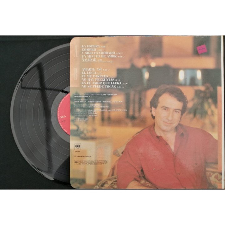 Jose Luis Perales La Esperanza - Colombia reverso