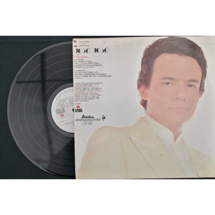 Jose Jose Secretos - Colombia reverso