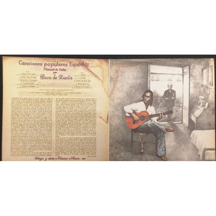 Paco De Lucia Interpreta A Manuel de Falla - Colombia reverso