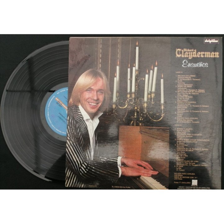 Richard Clayderman Ensueños - Colombia reverso