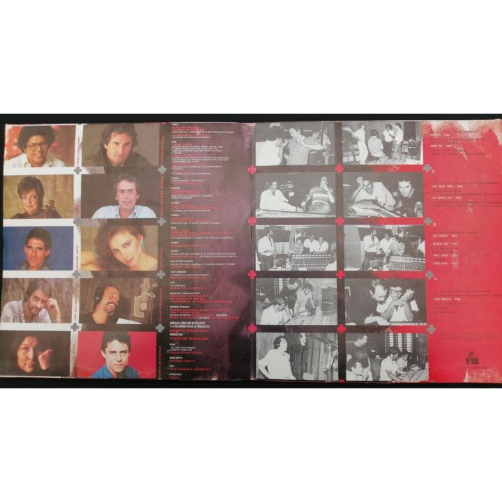 Pablo Milanes Querido Pablo - Colombia 2 Vinilos reverso