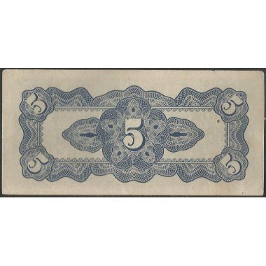 Filipinas Ocupacion Japonesa WWII, 5 Centavos ND1942 PG P103a
