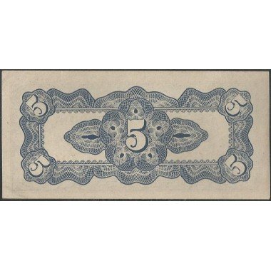 Filipinas Ocupacion Japonesa WWII, 5 Centavos ND1942 PV P102a