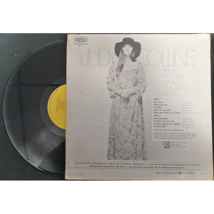 Judy Collins Who Knows Where The Time Goes- Colombia reverso