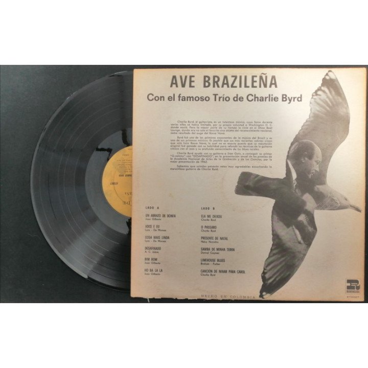 The Charlie Byrd Trio Brazilian Byrd - Colombia reverso