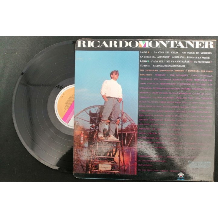 Ricardo Montaner Un Toque De Misterio - Colombia reverso