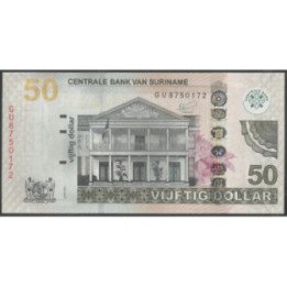 Suriname 50 Dollars 1 Jun 2020 P167