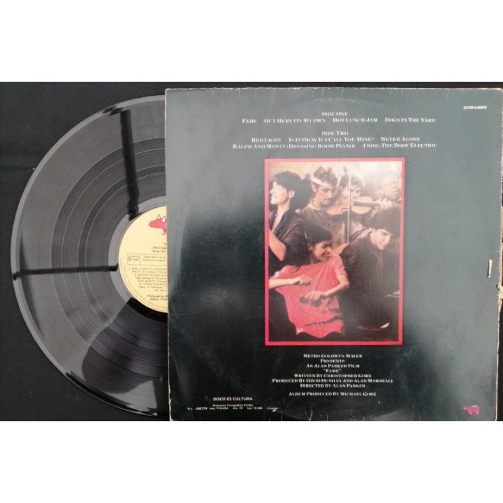 Fame The Original Soundtrack - Colombia reverso
