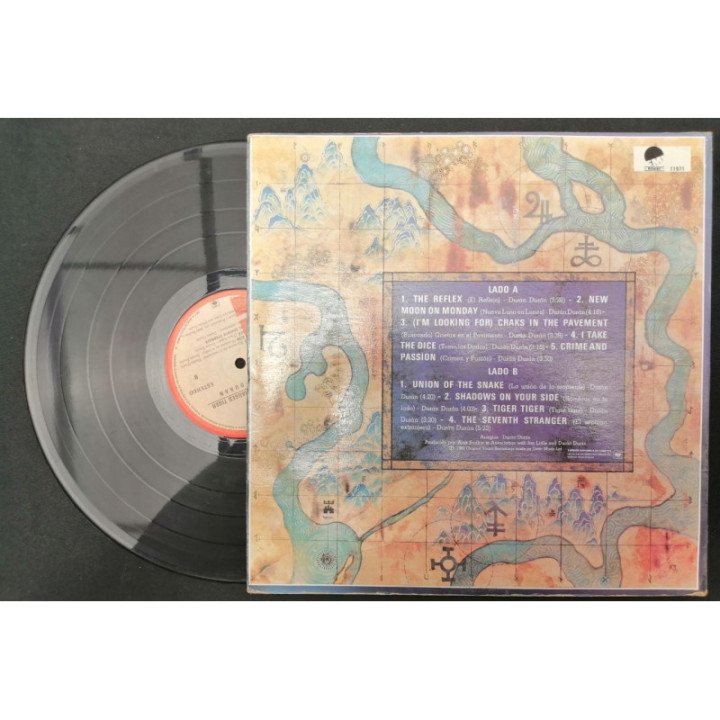 Duran Duran Seven And The Ragged Tiger - Colombia reverso