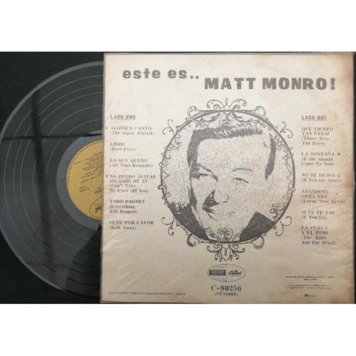 Matt Monro! - Este es... - Colombia reverso