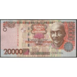 Ghana 20.000 Cedis 2 Sep 2002 P36a