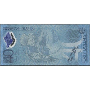 Islas Solomon, 40 Dollars...