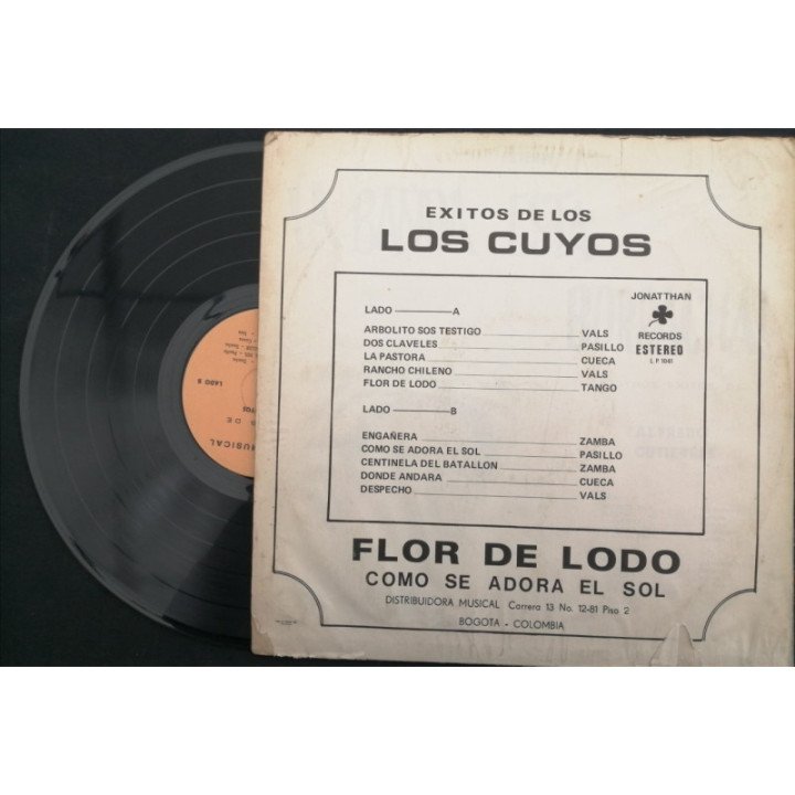 Los Cuyos Flor De Lodo Como Se Adora El Sol - Colombia reverso