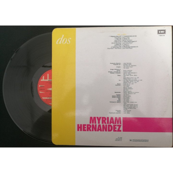 Myryam Hernandez Super Estrella - Colombia reverso