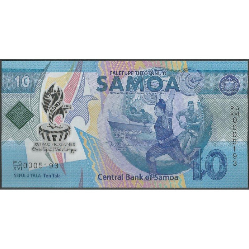 Samoa, 10 Tala 2019 XVI Juegos del Pacifico P45