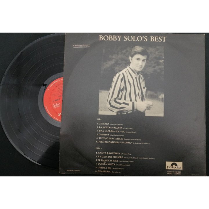 Bobby Solo's Best - Colombia reverso
