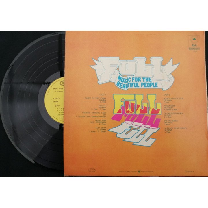 Full Music For The Beautiful People - Colombia reverso