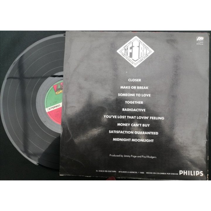 The Firm - Colombia reverso