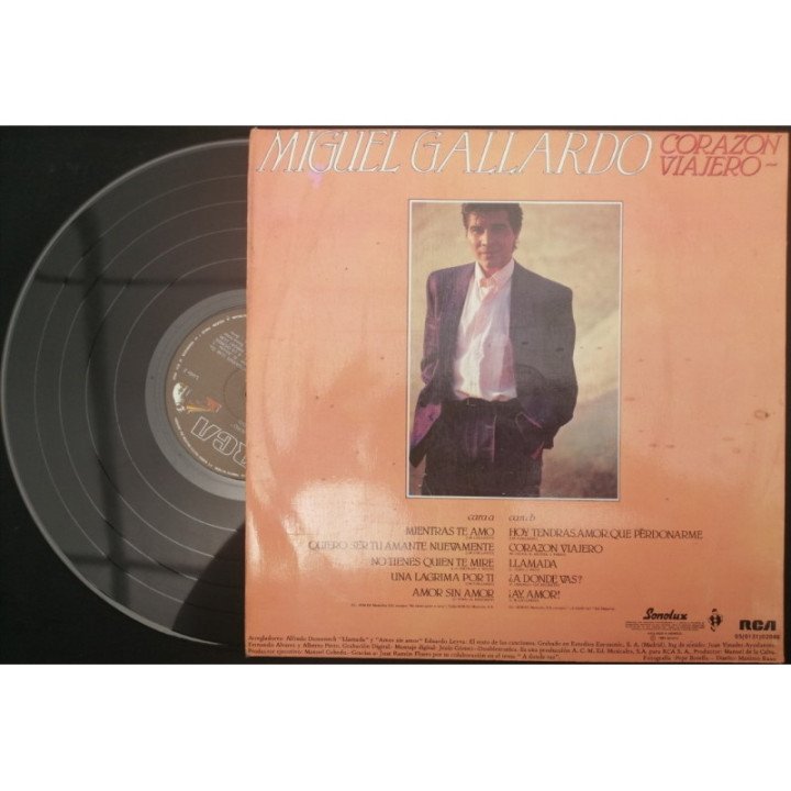 Miguel Gallardo Corazon Viajero - Colombia reverso