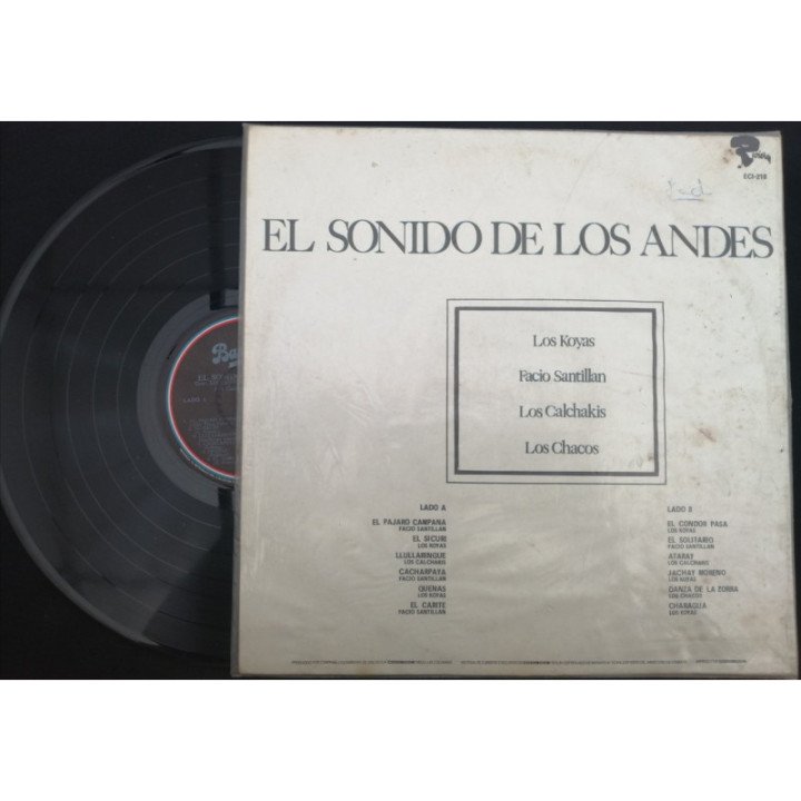 El Sonido De Los Andes - Colombia reverso