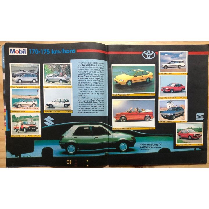 Mobil Automoviles y Motocicletas - Carvajal-Panini reverso