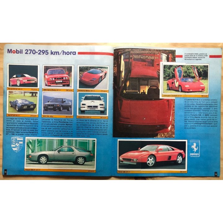 Mobil Automoviles y Motocicletas - Carvajal-Panini reverso