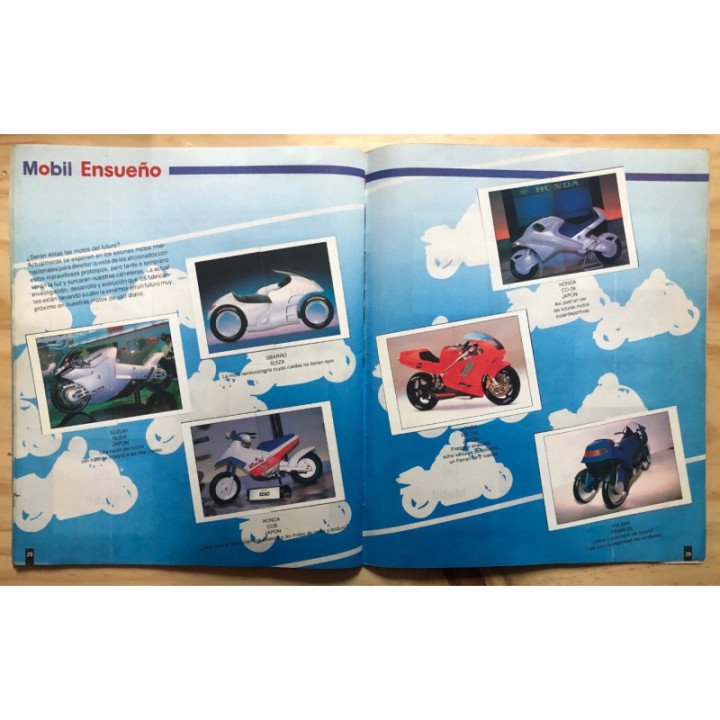 Mobil Automoviles y Motocicletas - Carvajal-Panini reverso