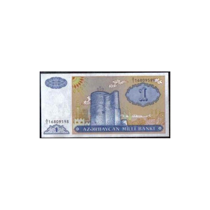 Azerbaijan 1 Manat ND1993 P14