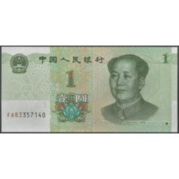 China 1 Yuan 2019 P912