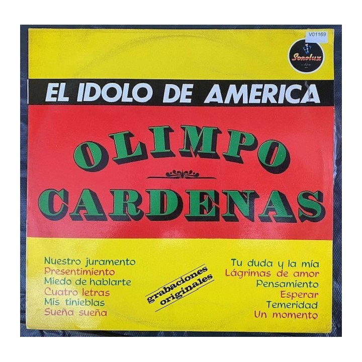 Olimpo Cardenas El Idolo de America - Colombia