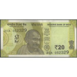 India 20 Rupias 2019 P110