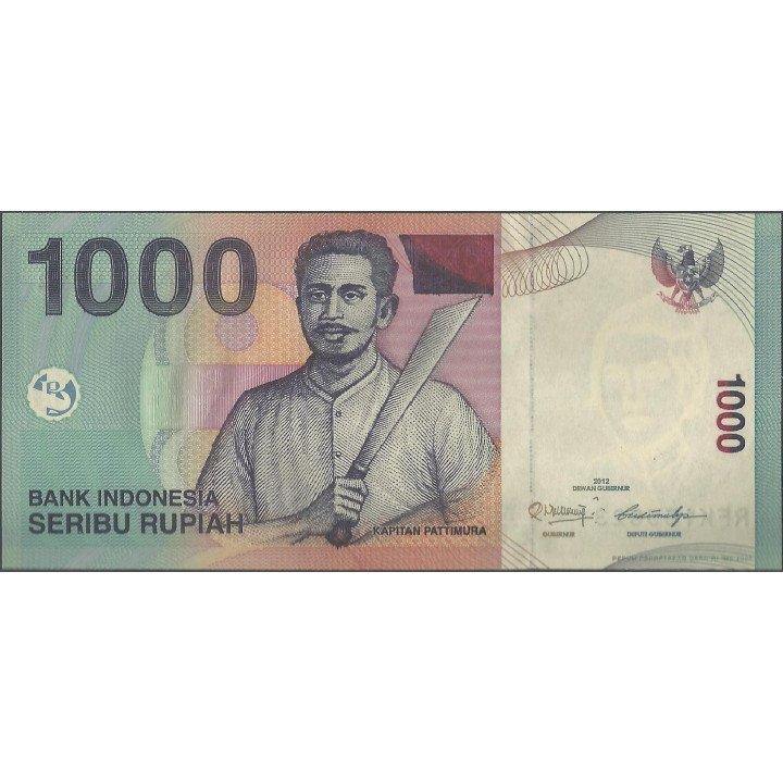 Indonesia 1.000 Rupias 2012 P141k