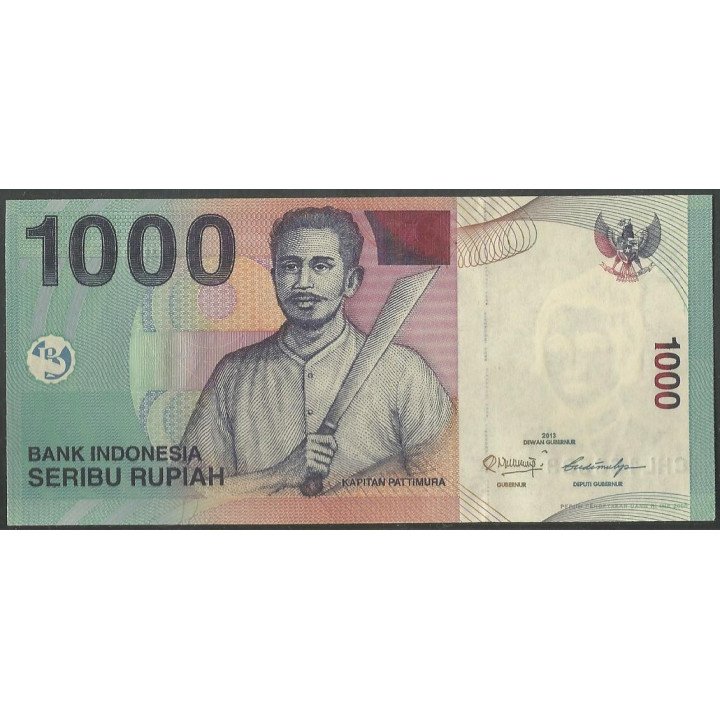 Indonesia 1.000 Rupias 2013 P141m
