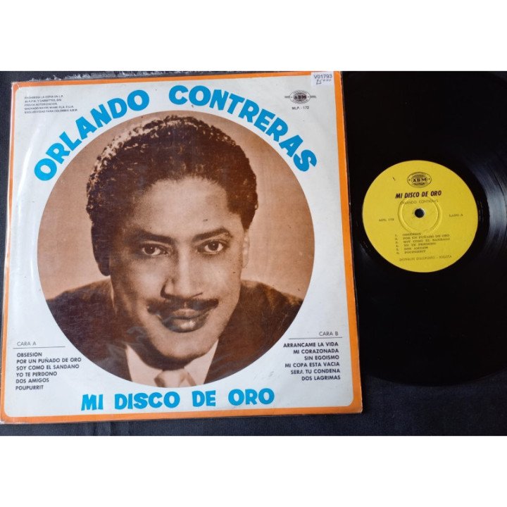 Orlando Contreras Mi disco de oro - Colombia