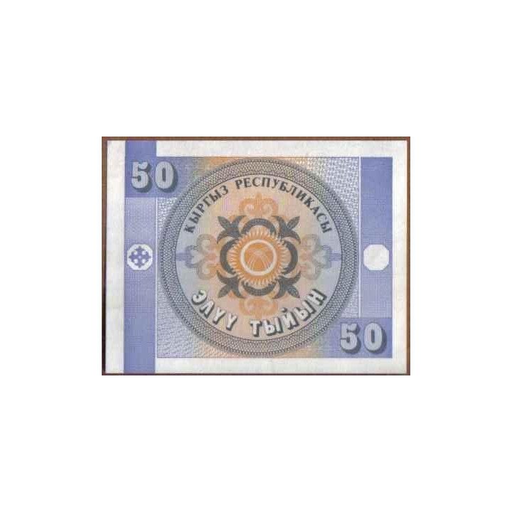 Kyrguistan50 Tyiyn ND1993 P3b reverso