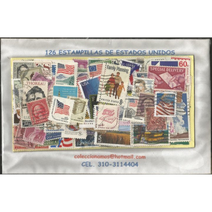Estados Unidos 126 Estampillas