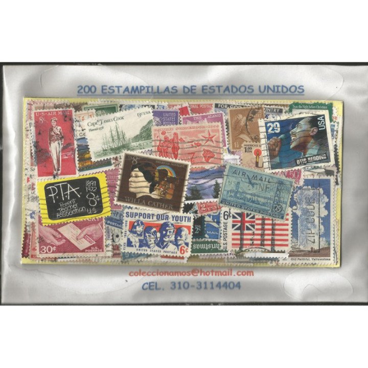 Estados Unidos 200 Estampillas